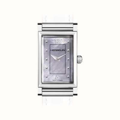 Herbelin Antarès Watch Case - Mother of Pearl Dial / Stainless Steel - Case Only H.17444/AP19