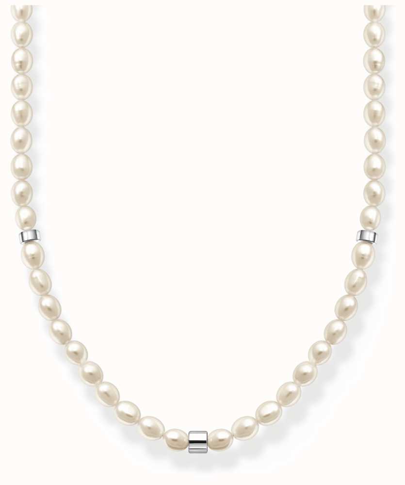 Thomas Sabo Women's Necklace for Charms with White Pearls  KE2187-167-14-L45v • uhrcenter