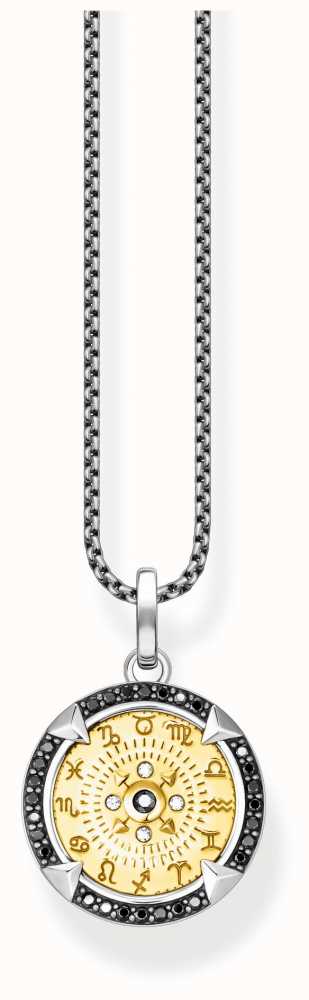 Gorgeous Thomas Sabo Silver Chain with Reversible Turquoise and - Ruby Lane