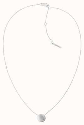 Calvin Klein Ladies Stainless Steel Crystal Set Necklace 35000143