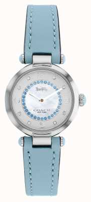 Coach Women's Cary | Mother-of-Pearl Dial | Blue Dial 14503895