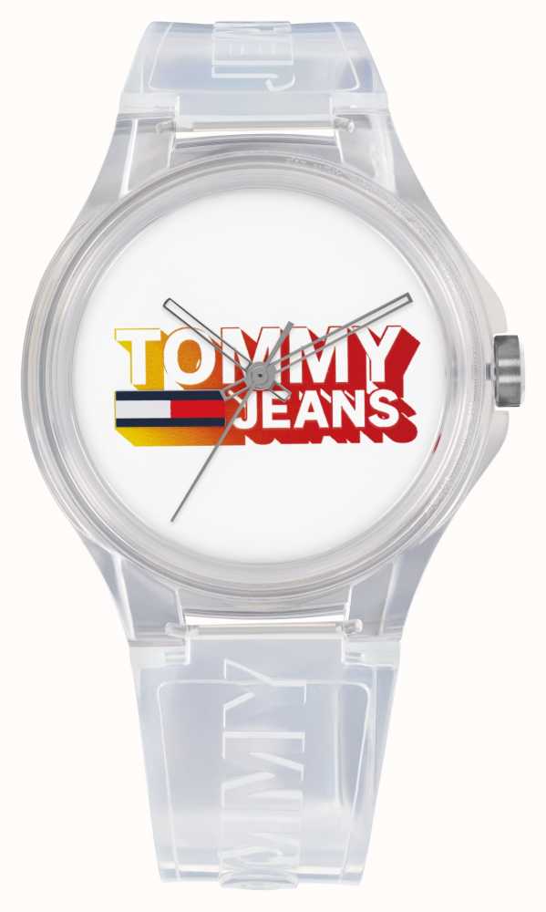 Case Tommy - Watches™ IRL Class Jeans White And Berlin 1720027 Semi-Transparent First Strap