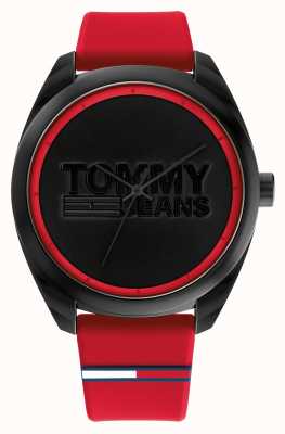 Tommy Jeans San Diego Red and Black Men's Watch 1791929