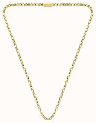 BOSS Jewellery Chain For Him Gold Toned Stainless Steel Necklace 1580291
