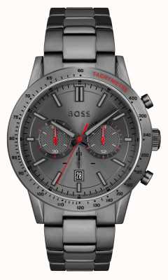BOSS Men's Allure | Grey Dial | Grey Stainless Steel Bracelet 1513924