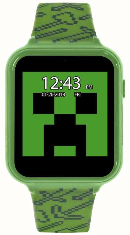 Minecraft Faces Silicone Digital Watch