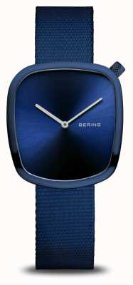 Bering Pebble | Polished Blue | Blue Case | Recycled Blue Strap 18034-397