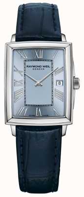 Raymond Weil Womens | Toccata | Blue Dial | Blue Leather Strap 5925-STC-00550