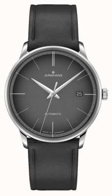 Junghans Meister Automatic Black leather Black Dial Sapphire Crystal 27/4051.02
