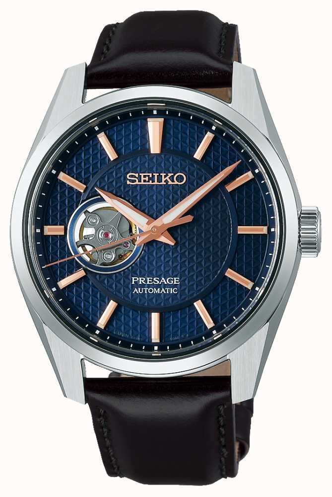 Seiko Presage Sharp Edged Series Leather Strap SPB311J1 - First Class  Watches™ IRL