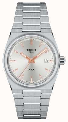 Tissot PRX 40 205 Quartz 35mm Silver/Rose Gold T1372101103100