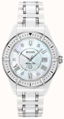 Bulova Marine Star Diamond / Ceramic White 98P172