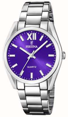 Festina Ladies Watch With Stainless Steel Bracelet F20622/A