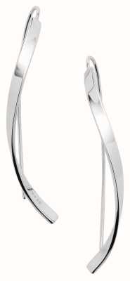 Skagen Women's Stainless Steel Twisted Drop Earrings SKJ1199040