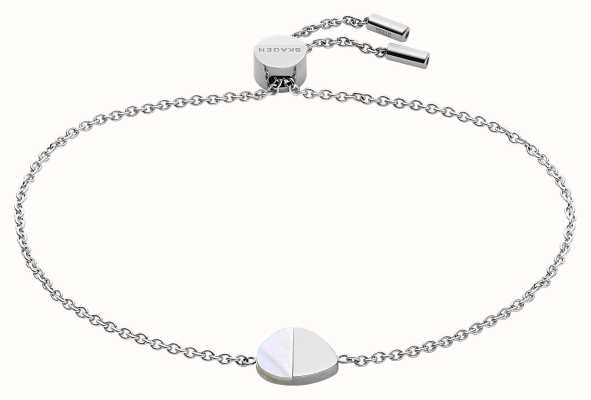 Skagen Women's Stainless Steel Mother-of-Pearl Bracelet SKJ1560040