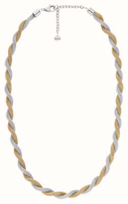 Skagen Women's Two-Tone Stainless Steel Mesh Rope Twist Necklace SKJ1572998
