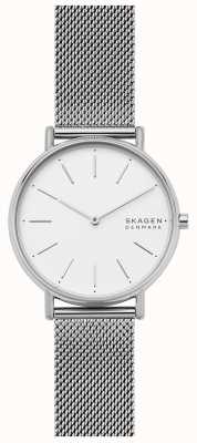 Skagen Signatur Silver-Tone Steel Mesh Watch SKW2785