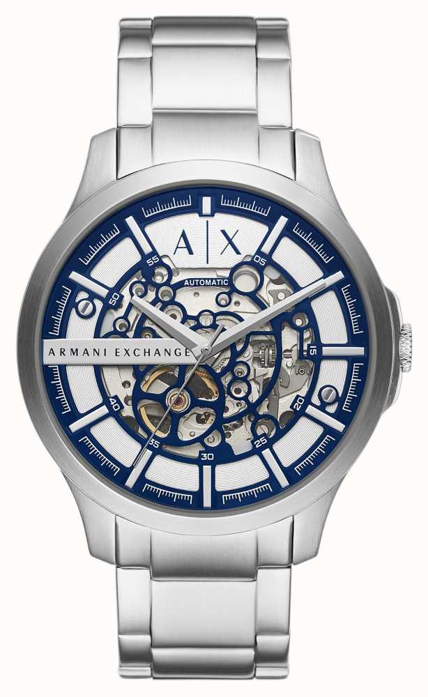 Armani Exchange Men's Automatic | White Dial | Stainless Steel Bracelet  AX2416 - First Class Watches™ IRL