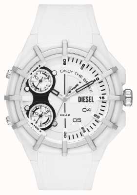 Diesel Men's FRAMED White Monochrome Watch DZ1988