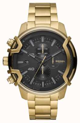 Diesel GRIFFED Gold-Tone Plated Stainless Steel Watch DZ4522