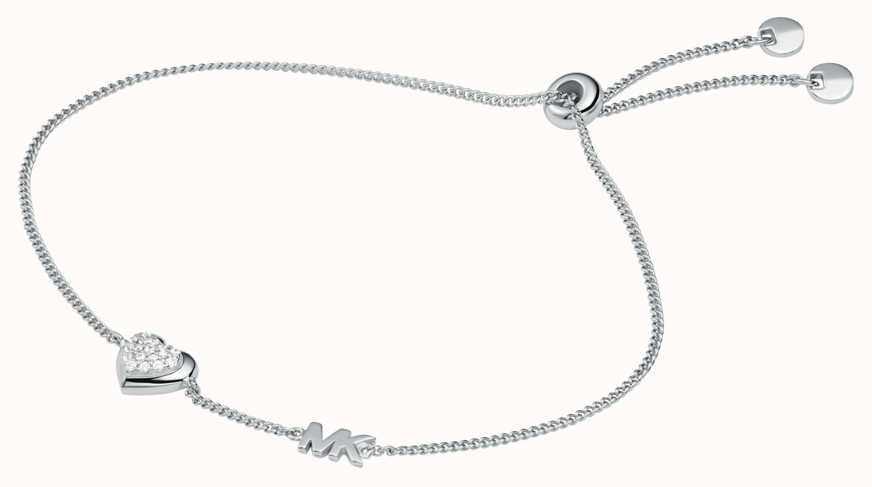 Michael Kors Crystal Set MK Sterling Silver Bracelet MKC1455AN040 - First  Class Watches™ IRL