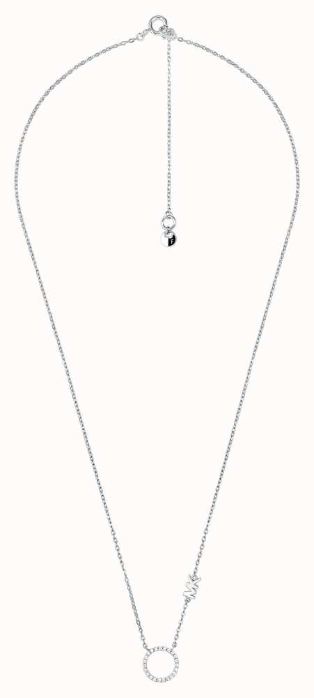 Michael Kors Jewellery Crystal Set MK Sterling Silver Necklace MKC1458AN040