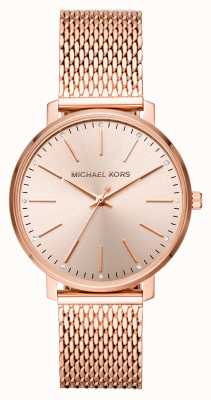 Michael Kors Pyper Rose Gold Stainless Steel Watch MK4340