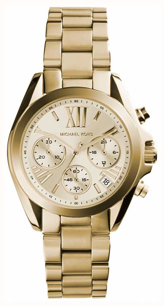 Michael Kors Bradshaw Gold-Toned Women's Watch MK5798 - First Class  Watches™ IRL