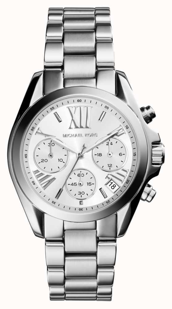 Michael kors women's on sale stainless steel watches