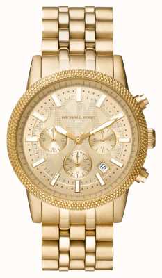Michael Kors Hutton Gold-Toned Chronograph Watch MK8953