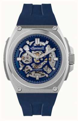 Ingersoll The Motion Automatic Blue PU Rubber Strap I11704
