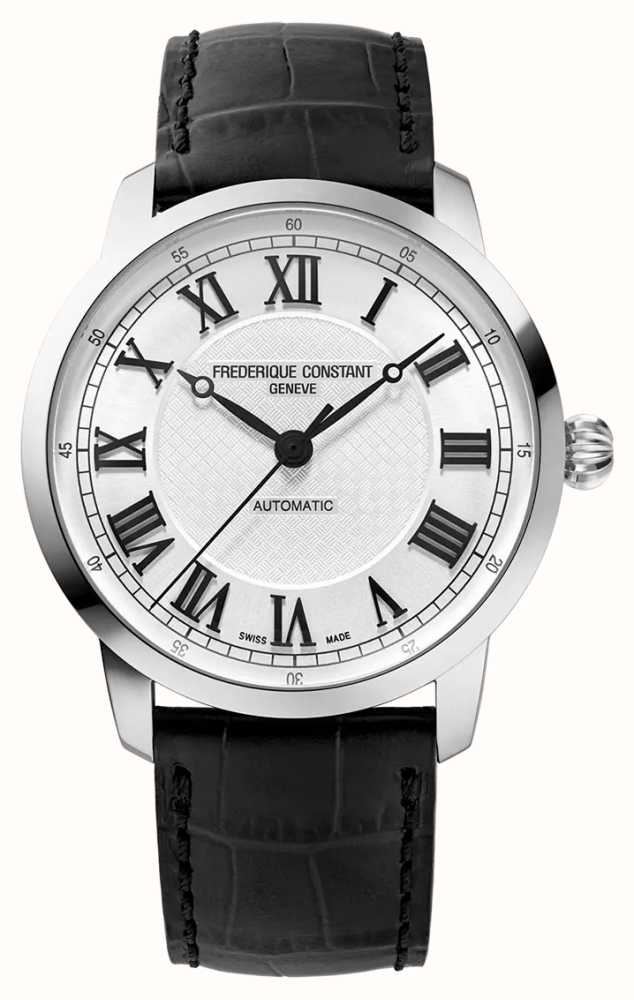 Frederique Constant Watch Ladies Art Deco Round Mother of Pearl FC-200 –  Watches & Crystals
