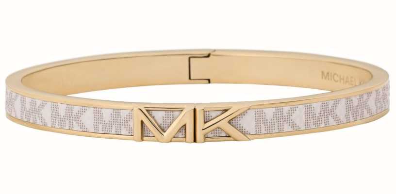 Michael Kors Gold Plated Stainless Steel MK Bangle MKJ7831710