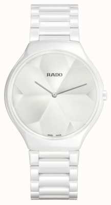 RADO True Thinline White Ceramic Quartz Watch R27007032