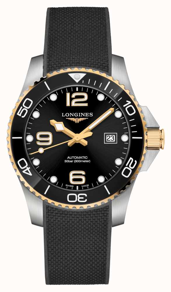 LONGINES HydroConquest Automatic 43mm Black Rubber Strap L37823569