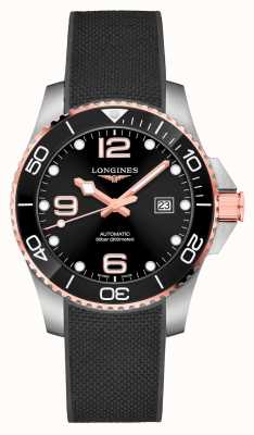 LONGINES HydroConquest Automatic 43mm Rose-Gold And Black Watch L37823589
