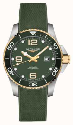 LONGINES HydroConquest Automatic 43mm Gold And Green Watch L37823069