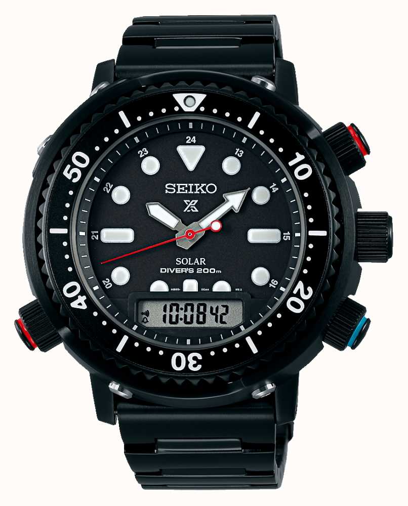 Seiko Prospex Solar 'Commando Arnie' Hybrid Diver's 40th Anniversary  Limited SNJ037P1 - First Class Watches™ IRL