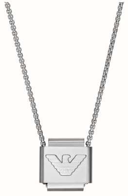 Emporio Armani Men's Stainless Steel Logo Necklace EGS2915040