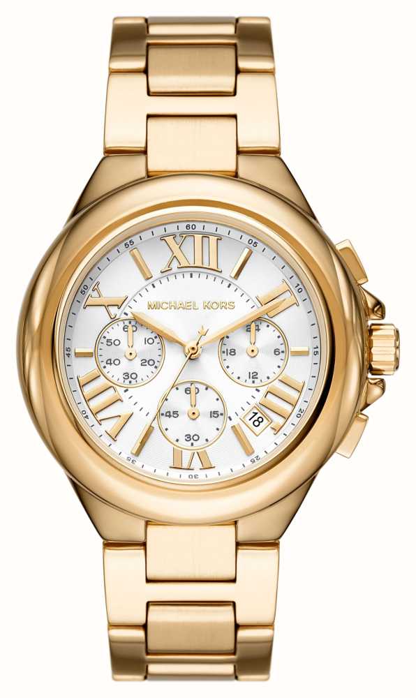Michael Kors Camille Gold-Toned White Dial Women's Watch MK7270 - First  Class Watches™ IRL