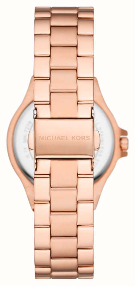 Michael kors rose top gold diamante watch