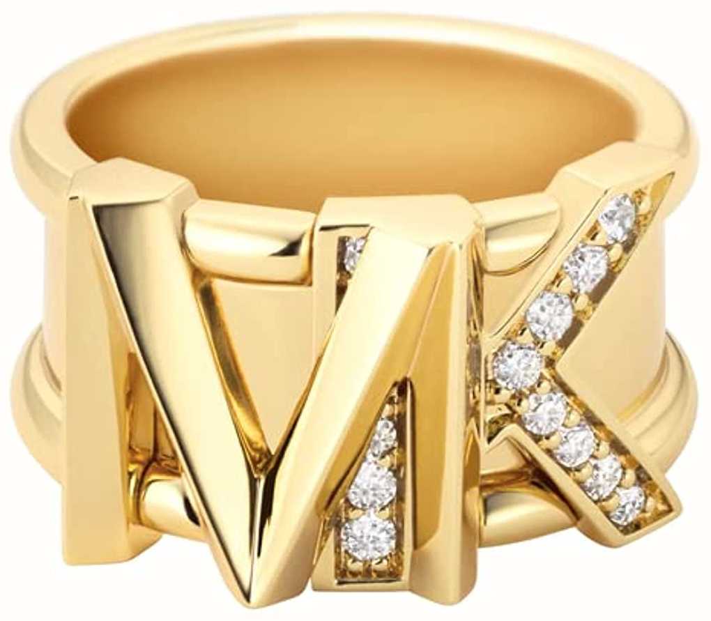 Amazoncom Michael Kors Womens Rose GoldTone Brass Band Ring Size 9  Model MKJ7978791 Clothing Shoes  Jewelry