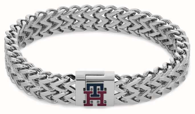 Tommy Hilfiger Men's Stainless Steel Woven Bracelet 2790462