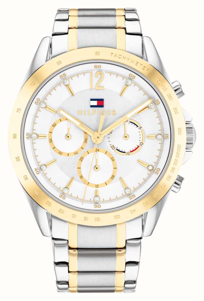 Tommy hilfiger discount women's gold watch