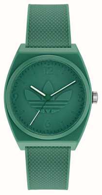 Adidas PROJECT TWO | Green Dial | Green Silicone Strap AOST22032