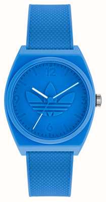 Adidas PROJECT TWO | Blue Dial | Blue Silicone Strap AOST22033
