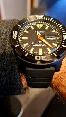 Seiko Prospex Black Series 'Monster' Limited Edition SRPH13K1 - First Class  Watches™ IRL