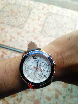 Tommy Hilfiger Luke | Brown Leather Strap | White Dial 1791118 - First Watches™ IRL