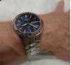 Customer picture of Rotary | Men's Henley | Serrated Bezel | Blue Dial | Stainless Steel GB05380/05