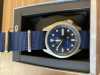 Customer picture of Seiko Men's 5 Sports Automatic Watch | Blue NATO SRPE63K1